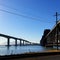 The Benicia/Martinez Bridge and The Train Bridge, Benicia, CA