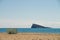 Benidorm beach in a sunny day