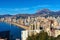 Benidorm city coastline. Spain