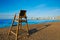 Benidorm Poniente beach watchtower seat Alicante