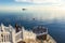 Benidorm Spain, December 25, 2019: People enjoy beautiful view from Mediterranean Balcony in Benidorm, Costa Blanca