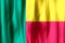 Benin colorful waving and closeup flag illustration