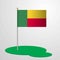 Benin Flag Pole