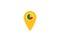 Benin location pin map navigation label symbol