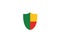 Benin national flag emblem green yellow and red symbol africa