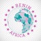 Benin round logo.