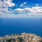 Benitachell in alicante white coast with blue Mediterranean