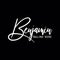 Benjamin Beauty vector white color signature name logo