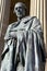 Benjamin Disraeli Statue outside St. George\'s Hall in Liverpool