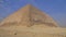 The Bent Pyramid is an ancient Egyptian pyramid located at the royal necropolis of Dahshur, Cairo