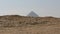 The Bent Pyramid of king Sneferu, A unique example of early pyramid development in Egypt located at Dahshur Badrashin