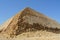 The Bent Pyramid of king Sneferu, A unique example of early pyramid development in Egypt located at Dahshur Badrashin Badrshein