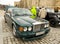 Bentley on rally of classical cars, Moscow