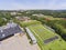 Bentley University Falcons football court, Waltham, MA, USA