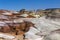 Bentonite Hills in Cathedral Valley, Capital Reef National Park, Utah