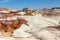 Bentonite Hills in Cathedral Valley, Capital Reef National Park, Utah