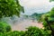 Beppu, Japan - 28MAY2018 - Red boiling pool in the hells of beppu.