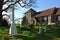 Bepton, West Sussex, UK, St Marys Church & churchyard