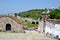 Berat Castle ruins interior. Albania