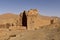 Berber village of Ait Mansour valley, gateway to the homonymous gorges. Souss Massa, Morocco