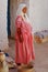 Berber Woman at Home, Matmata, Tunisia