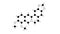 berberine molecule, structural chemical formula, ball-and-stick model, isolated image quaternary ammonium salt