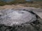 The Berca Mud Volcano in Buzau, Romania