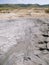 The Berca Mud Volcano in Buzau, Romania