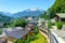 Berchtesgaden landscape and Watzmann mountain
