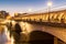 The Bercy bridge at night, paris, france