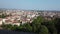 Bergamo, Italy. Landscape at the downtown from the old town located on the top of the hill