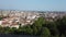 Bergamo, Italy. Landscape at the downtown from the old town located on the top of the hill