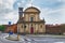 BERGAMO, ITALY - MAY 21, 2019: View of the historical church Parrocchia S.Giovanni Battista in Campagnola in Bergamo