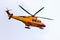 BERGAMO, ITALY - MAY 22, 2019: Rescue helicopter Elilombarda Agusta Westland AW139 I-CEPA of the CNSAS Corpo Nazionale Soccorso