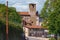 BERGAMO, ITALY - MAY 22, 2019: View of the former Saint Augustin monastery Sant`Agostino, now is the buildings of the Departmen