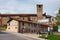 BERGAMO, ITALY - MAY 22, 2019: View of the former Saint Augustin monastery Sant`Agostino, now is the buildings of the Departmen