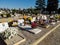 Bergamo, Italy. The monumental cemetery. People who died during the Covid 19 pandemic or Coronavirus