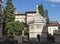 Bergamo, old city, the baptistery close to the Cathedral and Colleoni chapel