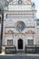 Bergamo - Portal of Colleoni chapel by cathedral Santa Maria Maggiore