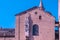 Bergamo - Scenic view of Basilica of St. Mary Major (Santa Maria die Maggiore), Italy