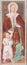 Bergamo - Virgin Mary fresco from church Michele al pozzo bianco.