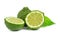 Bergamot fruit on white background