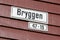Bergen Address Plate