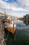 Bergen with boats in Norway, UNESCO World Heritage Site