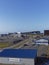 Bergen Flesland Airport seen from the roof of the Scandic Hotel during the height of the Covid crisis