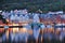 Bergen Night Scene, Norway