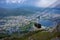 Bergen, Norway view from the top of Ulriken mountain