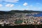 Bergen scandinavia View from above