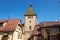 Bergheim France clock tower