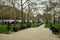 Berkeley Square on a chilly afternoon, Mayfair, London